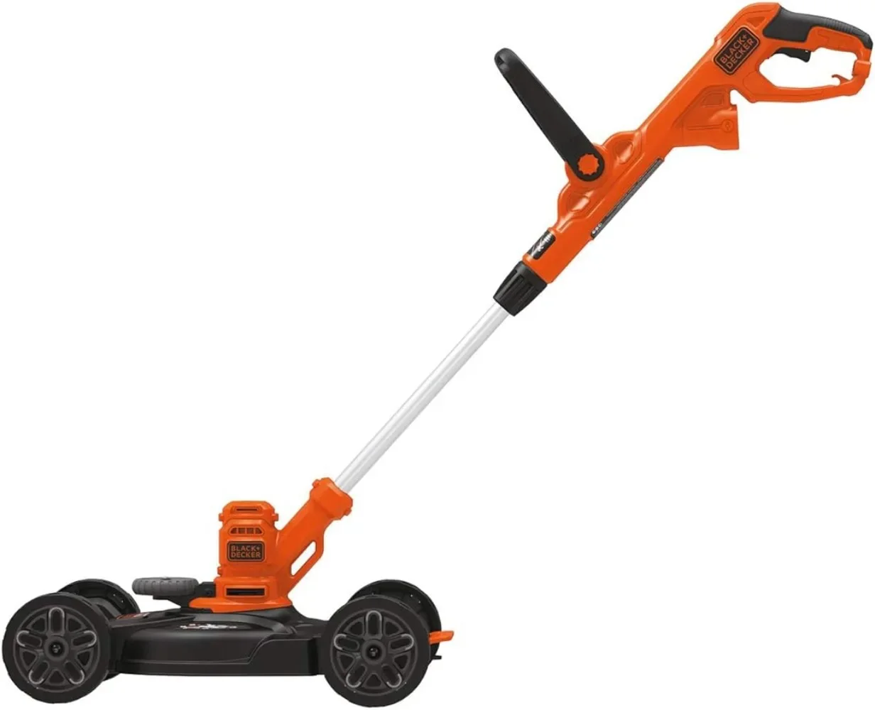 

Portable Electric Lawn Mower, String Trimmer, Edger, 3-in-1, Corded (BESTA512CM)