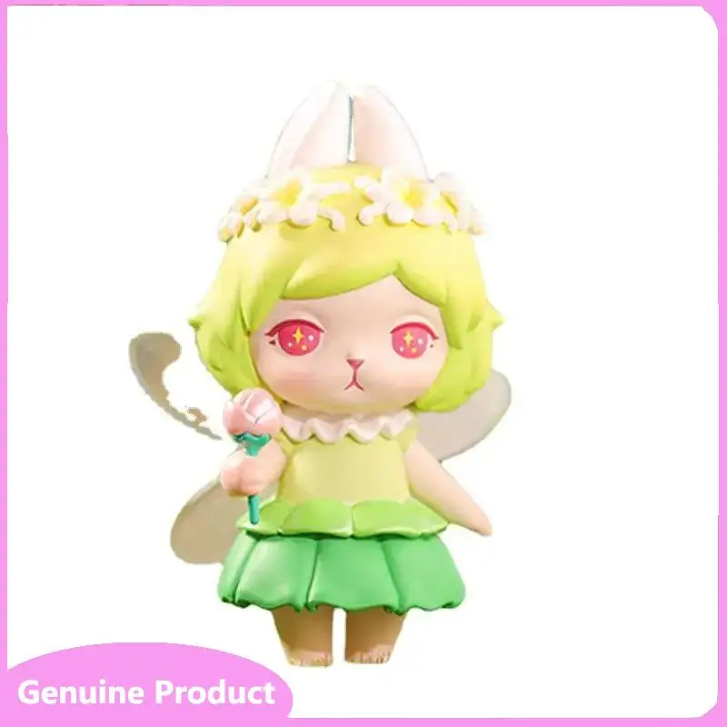 

100% Original BUNNY Magic World Series Blind Box Toys Kawaii Surprise Guess Cute Doll Anime Figure Home Model for Girls Gift