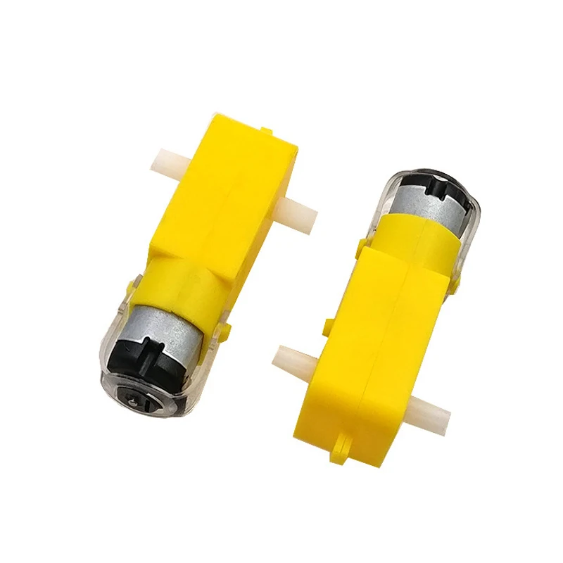 1pcs DC 3v-6v Plastic TT Motor Smart Car Robot Gear Motor 1:48 for arduino Diy Smart Car Chassis Geared Motor Wheel