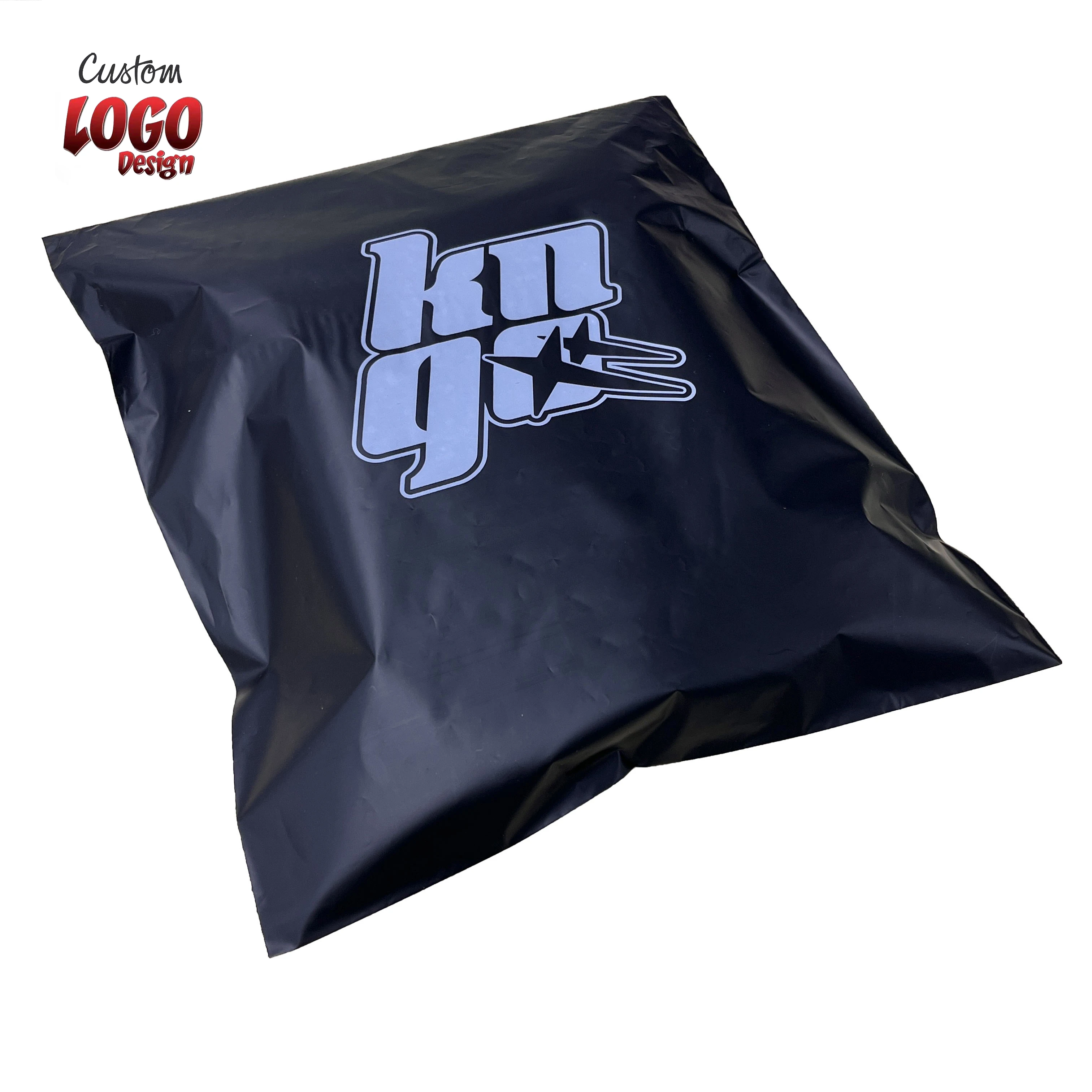 

custom printed logo black gold poly mailer clothing packaging shipping envelopes plastic courier delivery webshop mailing bag