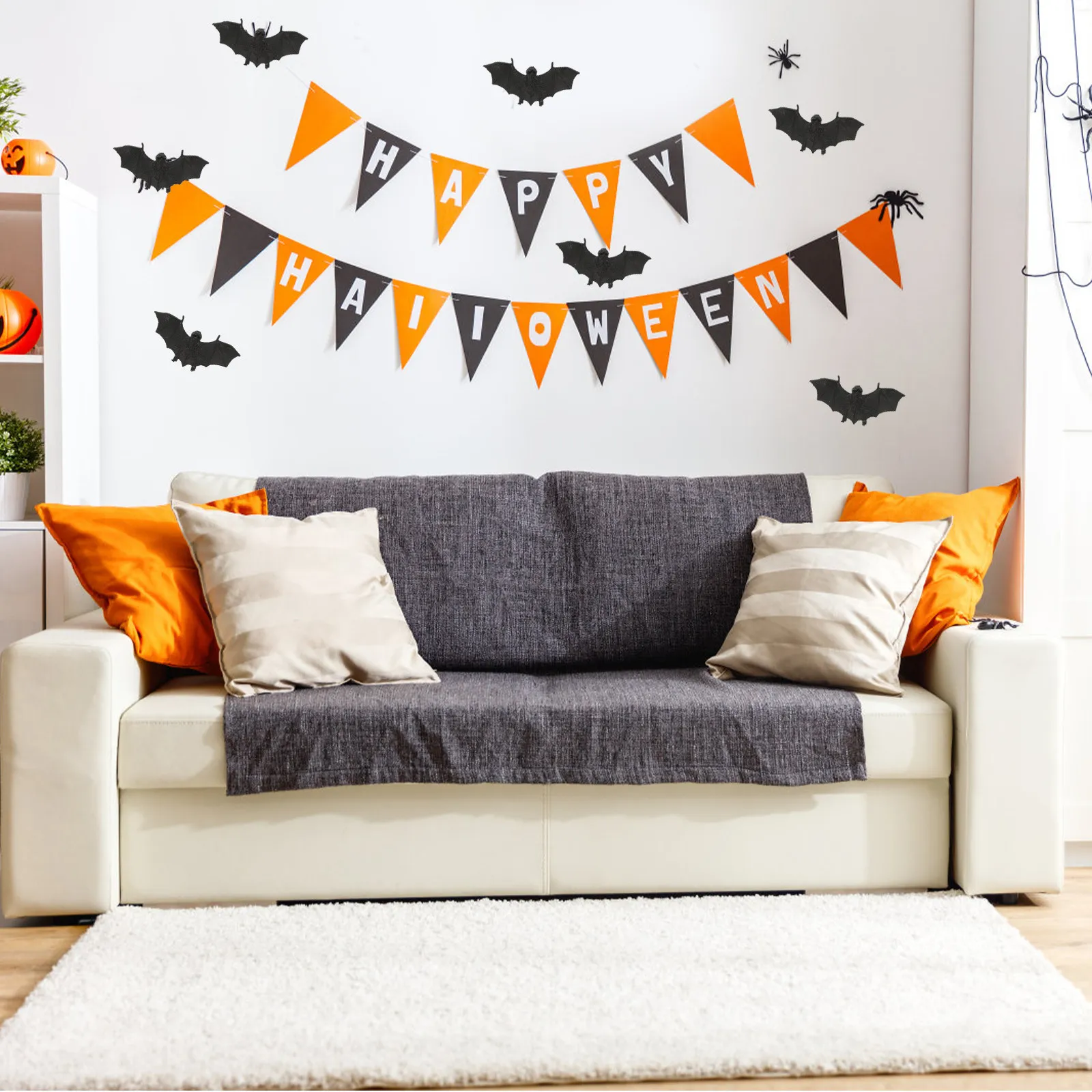 

30 Pcs Haunted House Decoration Halloween Bat Prop Decorations Party Trick Playthings Props Tricky Toys Ornament