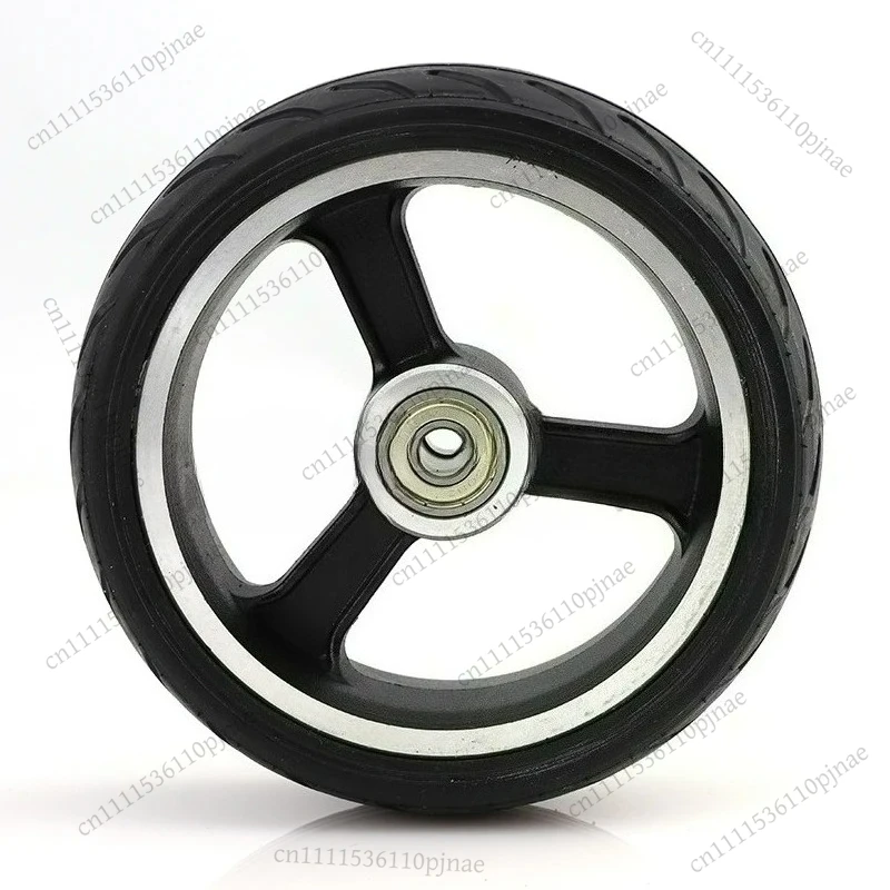 

High-quality Solid wheels 5 inch Fast wheel F0,jackhot,Nes carbon fiber scooter solid tire with alloy rim
