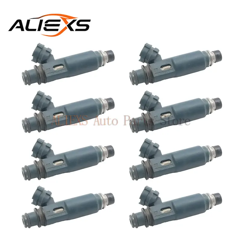 

8pcs New Fuel Injector 23250-50040 for Toyota Land Cruiser Tundra Sequoia Lexus GX470 LX470 4.7L Car Accessories