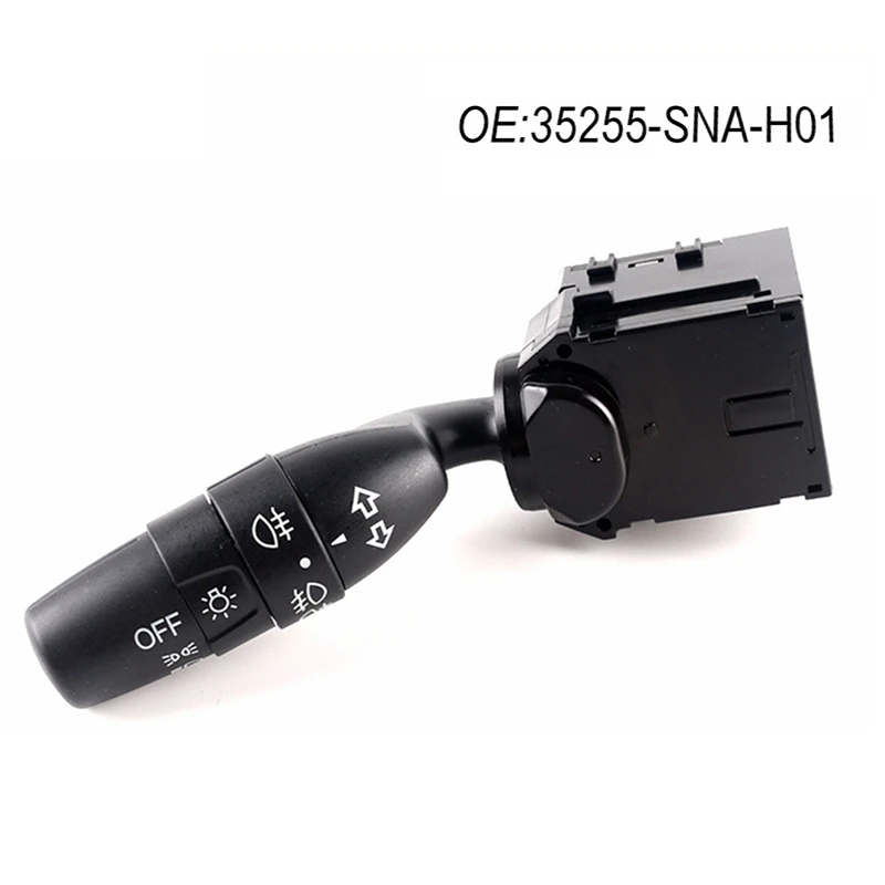 

Car Turn Signal Switch Headlight Control Switch Steering Column Indicator For Honda Civic CRV 35255-SNA-H01