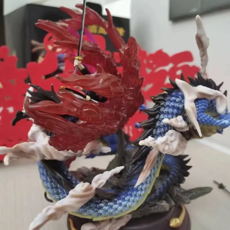 20 سنتيمتر قطعة واحدة جزيرة الأشباح Qinglong Gk Solon مقابل أربعة الأباطرة كاي اليدوية تمثال البلد معركة نموذج حلية هدية عيد