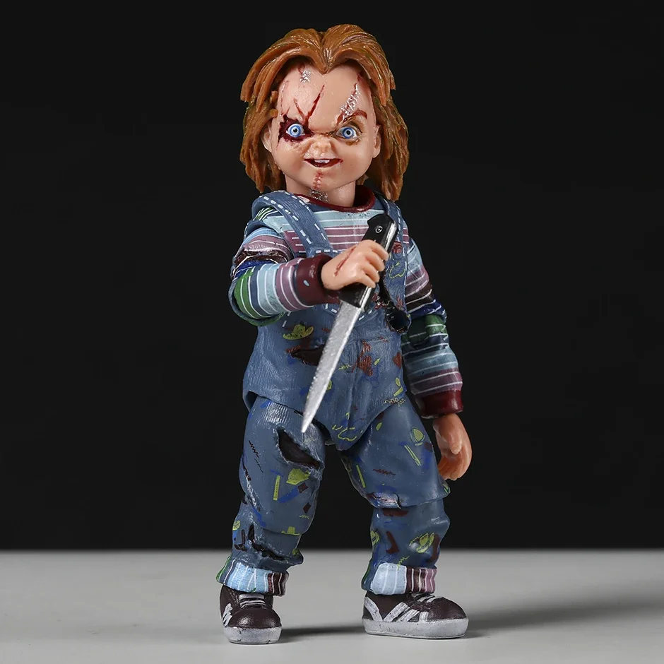 NECA เจ้าสาวของ Chucky Ultimate Chucky PVC Action Figure ตุ๊กตาของเล่นสะสม Figures