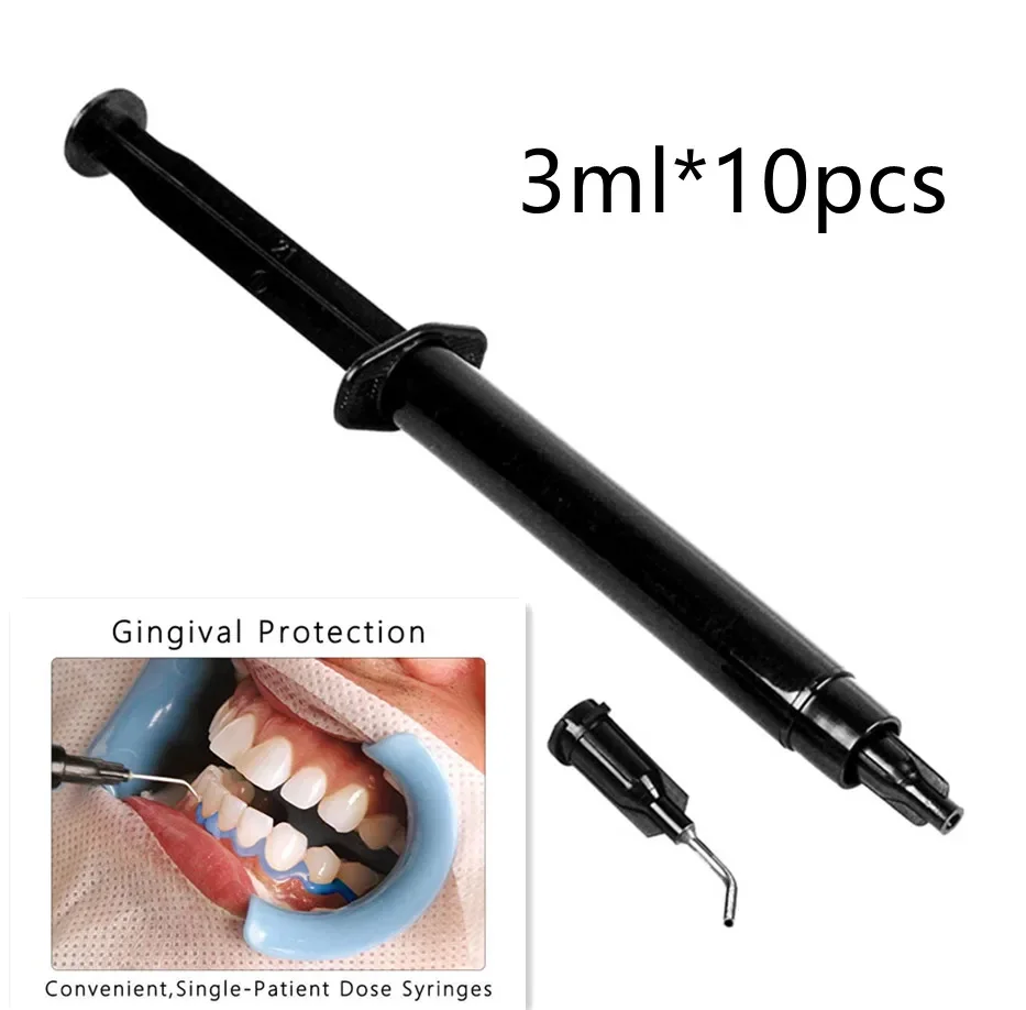 10 pcs Professional Dental Clinic Gingival Barrier Teeth Whitening Gum Protector Gel pen clinic gum barrier gutta dam wholesale