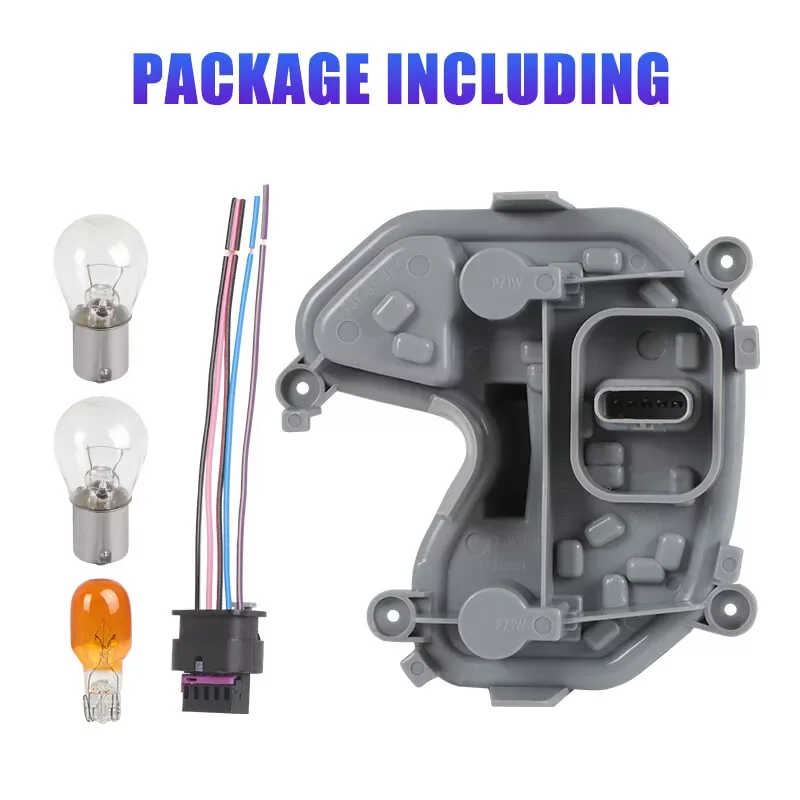 1pc Car Rear Tail Light Bracket Holder With Plug Bulb Right Left Side For Jeep Renegade 2015-2023 Car Accessories OEM68270892AA