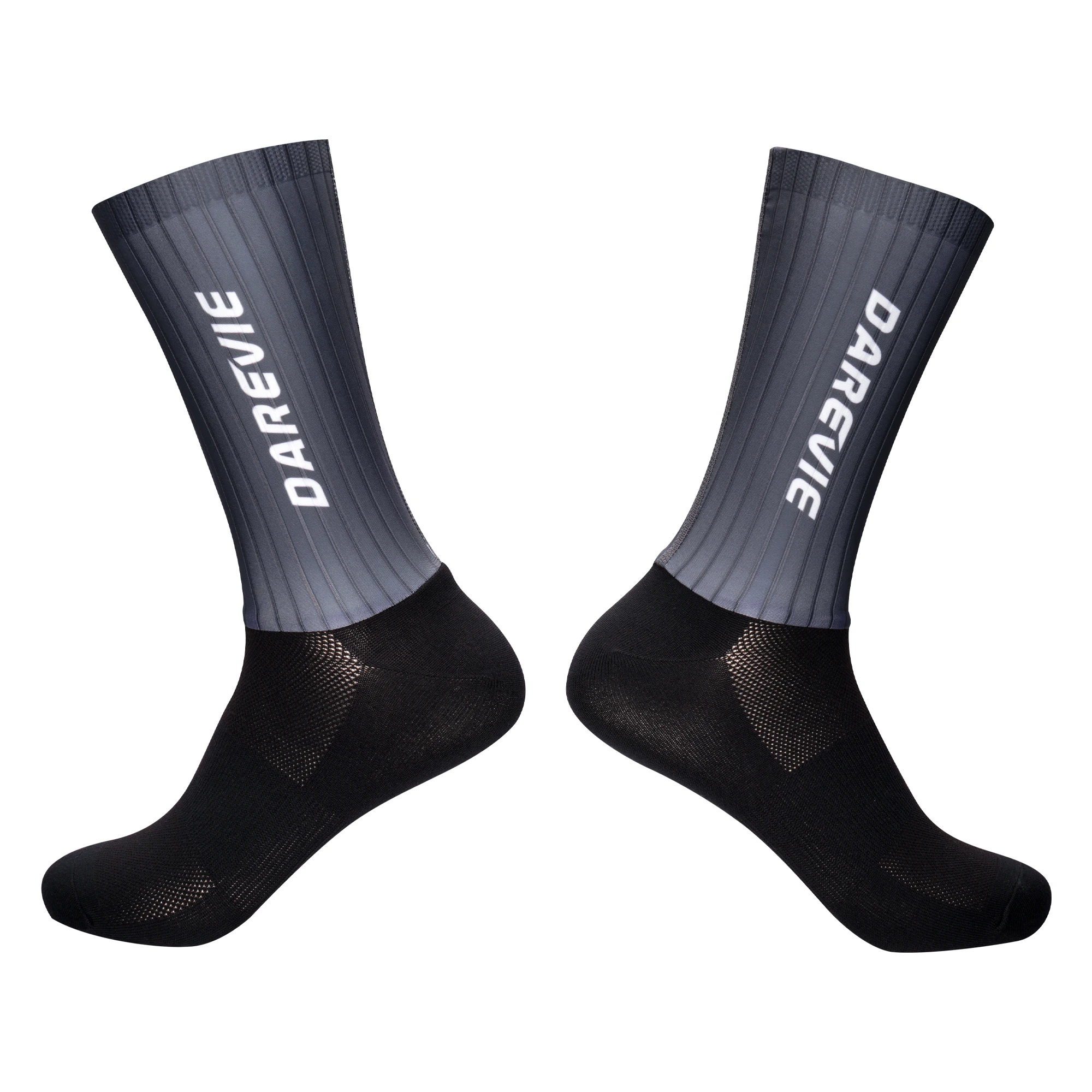 DAREVIE Cycling Socks Sock Aero High Cycling Speed Pro Sports Socks For Men Anti-slip Breathable Athletic Socks Moisture Control