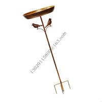 Decorative Birdbath for Garden or Balcony Enhances Outdoor Aesthetic .Y5GA