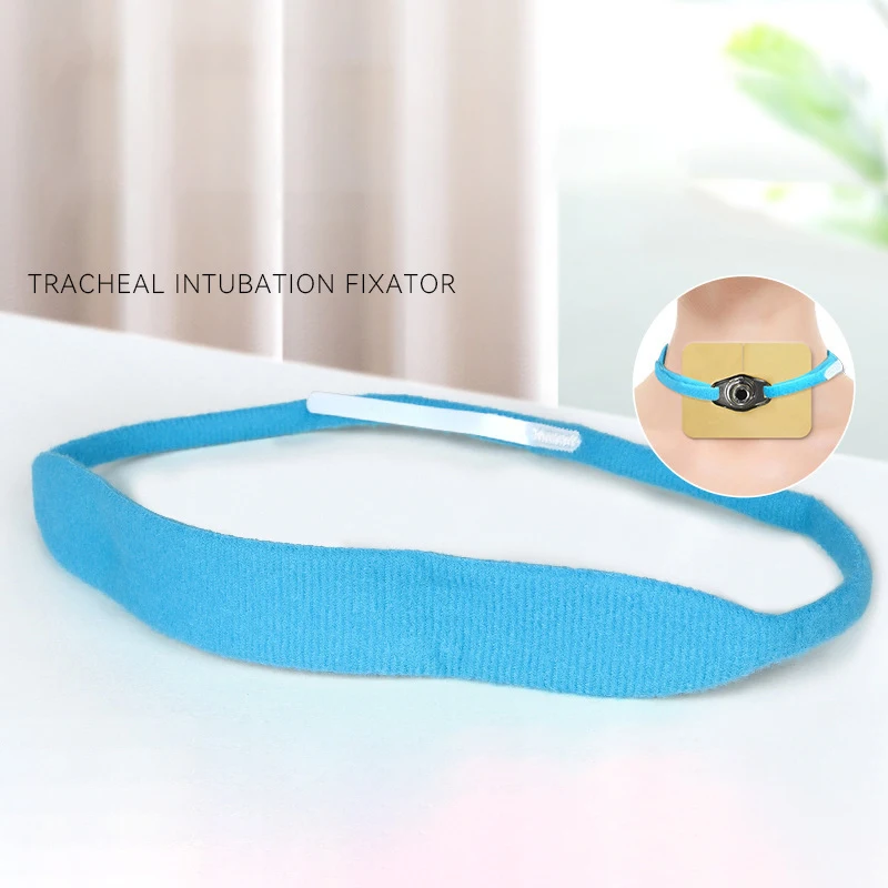 Soft Non-woven Fabric Neck Support Tracheostomy Holder Tracheal Catheter Fixed Belt Ultra-soft Fixation Tracheotomy Tube Strap