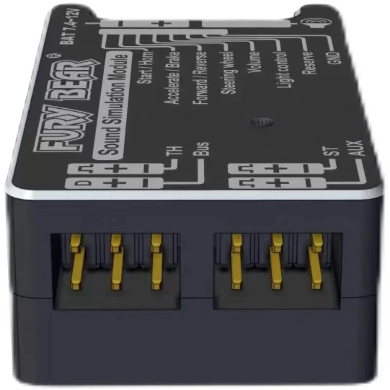 Fury Bear Sound- und Lichtsimulations-System 1/14 für Tamiya, Lesu, Scania, Man, Volvo – Autoteile, RC-LKW, Anhänger, Kipper – Detail 3