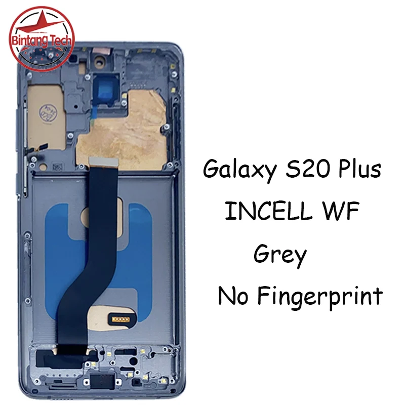 Incell For Samsung S20 Plus LCD Display for Samsung S20+ G986B Display LCD Touch Screen With Frame Replacement