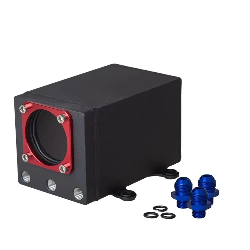 OCT‑1115‑BK Single Fuel Surge Tank 60mm External 044 Racing Billet Aluminum AN6 AN8 AN10 8MM Black Replacement Part In Stock