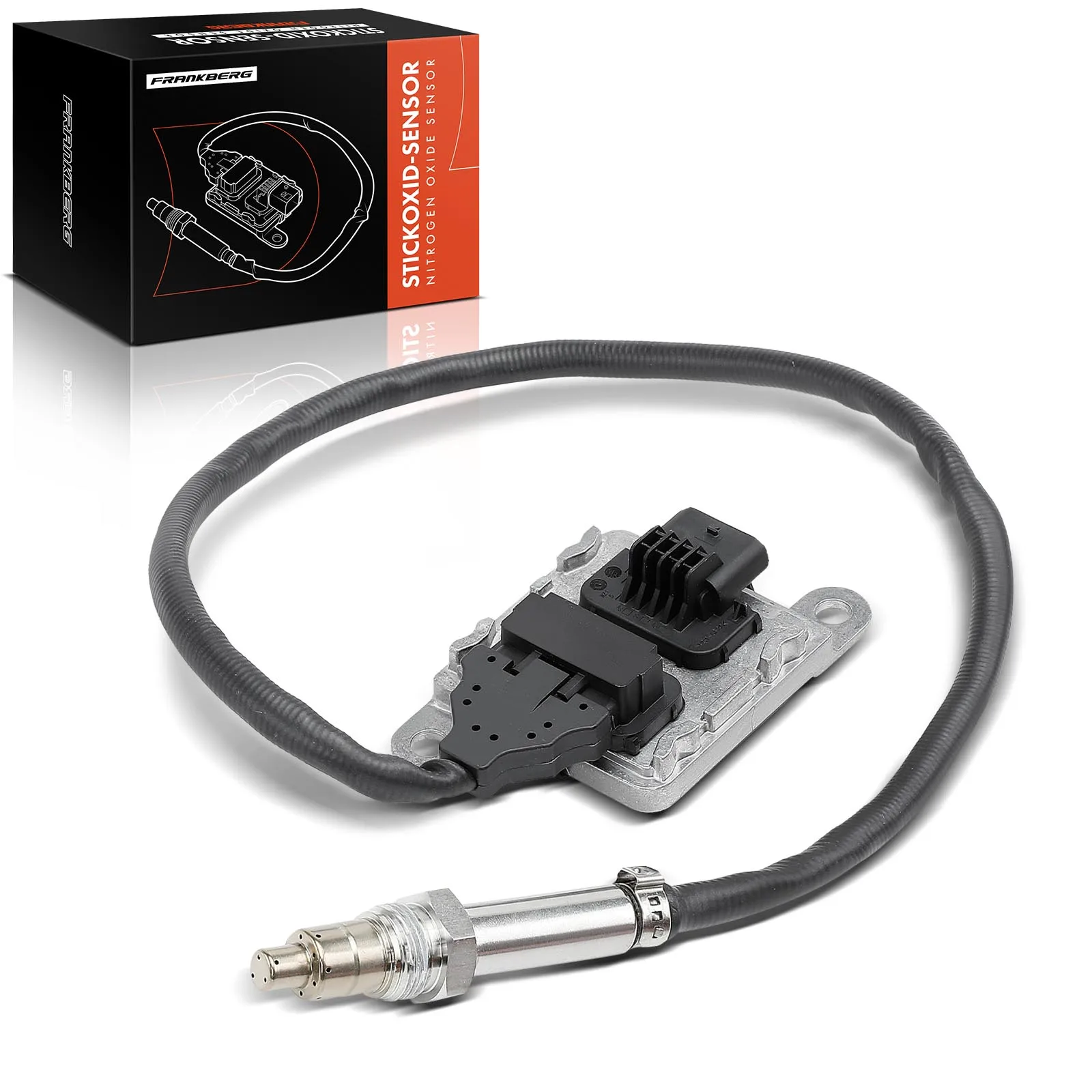Frankberg 1x Nox Sensor Stikstofoxide Lambda sonde Katalysator voor Mercedes-Benz C-Klasse E-Klasse A-Klasse GLC A0009053109