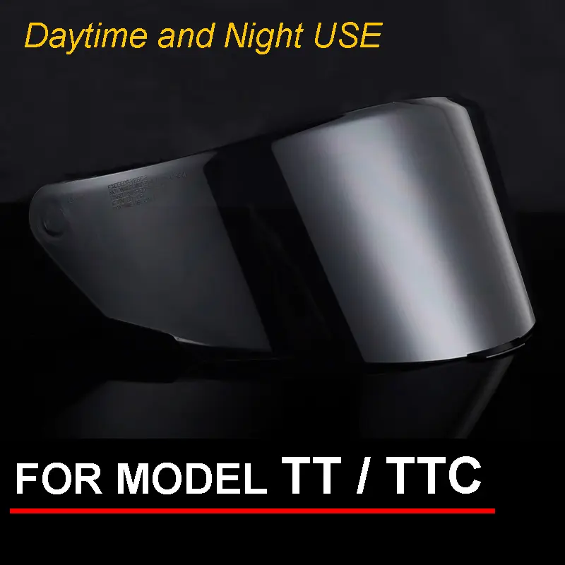 For KYT TT Course Motorcycle Helmet Full Face Helmet Visor Shield Lens Motorcycle Accessories Windshield TTC VESC-8 Capacete - Image 9