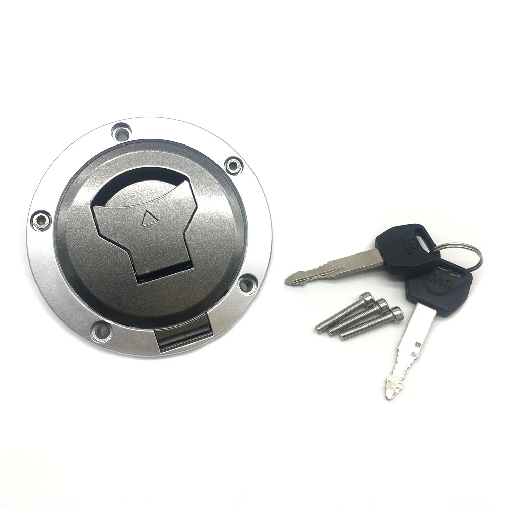 Motorcycle Aluminum Fuel Tank Gas Cap Cover W/ Key For Honda CB300R CBR250RR CBR300RR 2018-