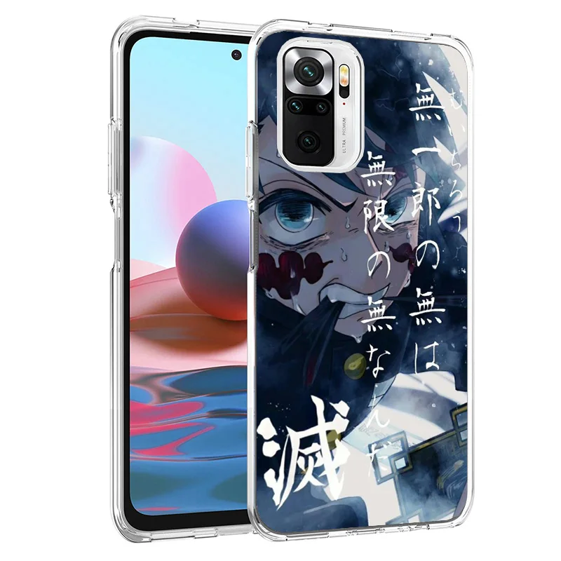 Demon Slayer Tokitou Muichirou Cover Phone Case For Xiaomi Redmi 12C 12 10C 10 9C 9 10A 9A 8A 9T 7A 7 6A 6 Pro K20 K40 S2 Soft F