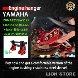 FOR YAMAHA ZUMA 125 BWS 125 X-force 155 force 2.0 NMAX 155 AEROX 155 2022 2023 motorcycle accessories engine hanger CYGNUS X125