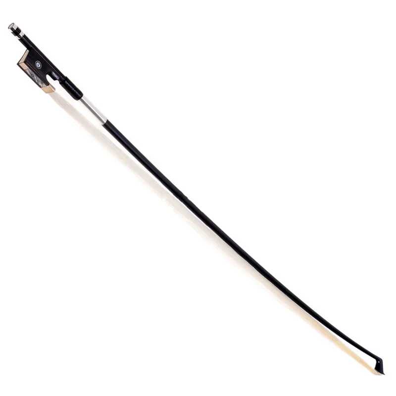 4/4 3/4 1/2 1/4 1/8 Violin Bow Black Strong Carbon Fiber Bow Violin Bow Violino Arco Ebony Fogs Carbon Fiber Violin Bows