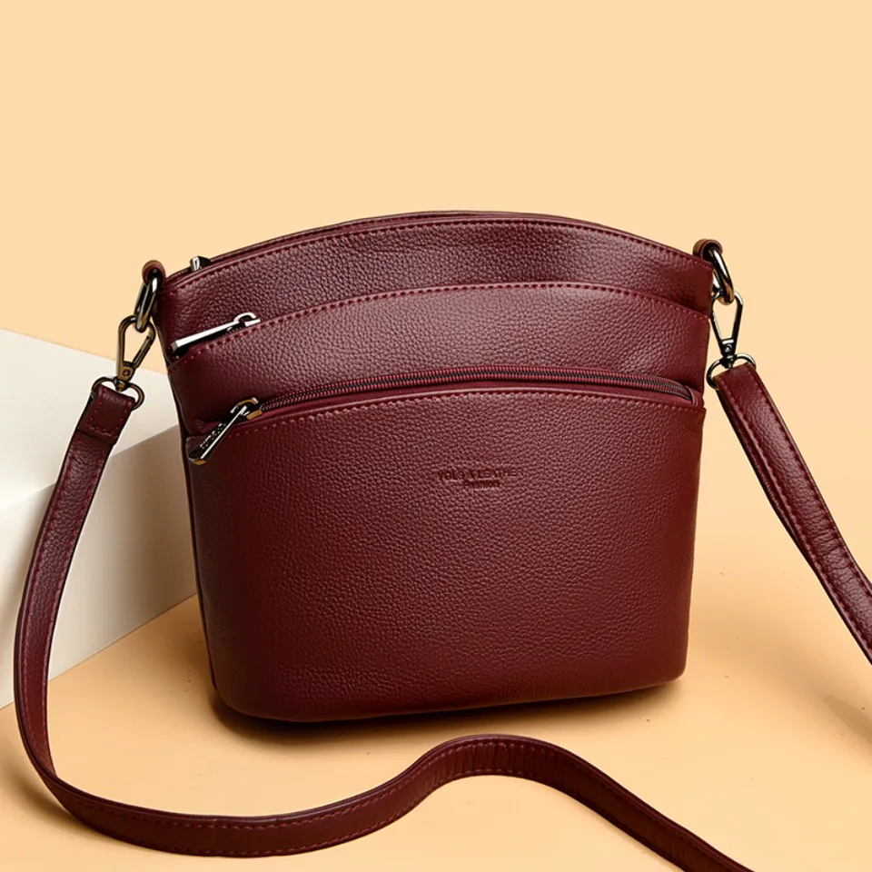 

Высококачественная женская сумка из мягкой искусственной кожи, роскошная дизайнерская сумка через плечо, женская однотонная сумка-мессенджер, основная сумка