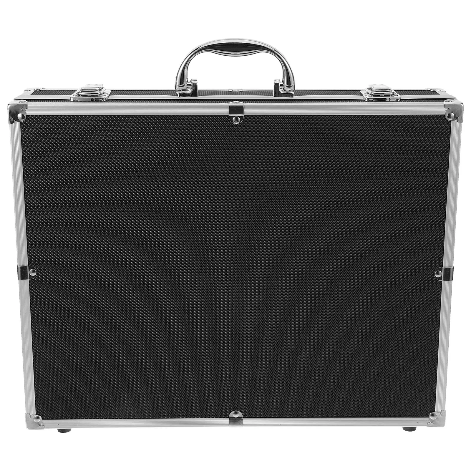 4 Handheld Mic Cases Silver Aluminum Travel Storage Box for Wireless Microphones Protection Accessories Hard Case Portable Audio