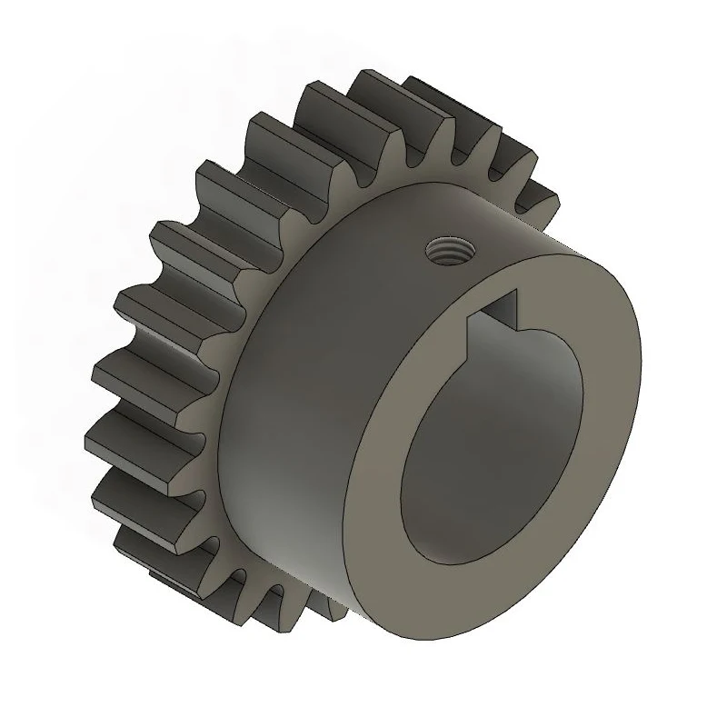 

Customized Teeth Thickness 10mm Spur Gear Pinion 2 mod 24T 22Teeth Bore 22mm Keyway 6mm Carbon Steelcnc Rack Inner Hole