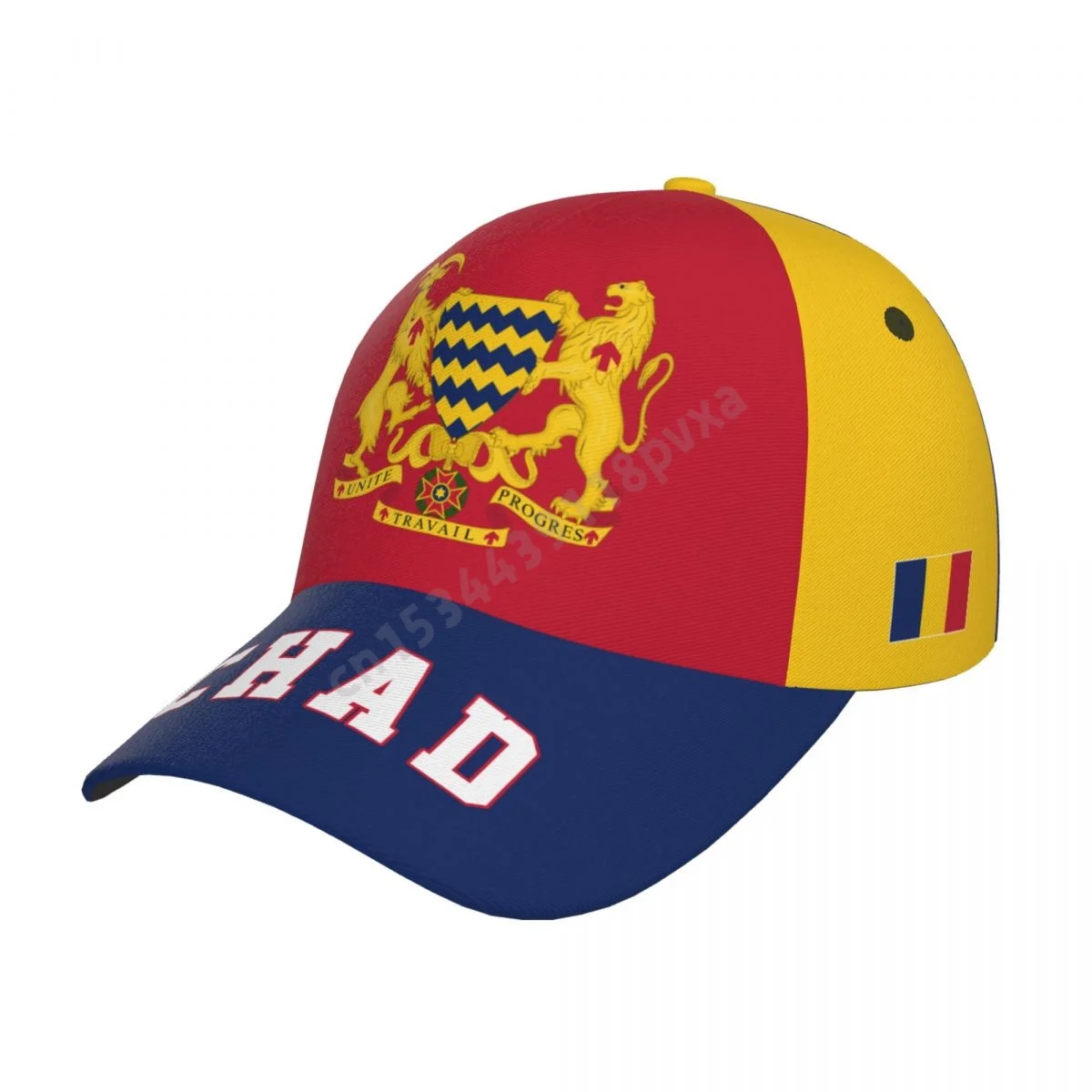 

Unisex Chad Flag Chadian Fans Adult Baseball Cap Patriotic Hat for Baseball Soccer Fans Men Women