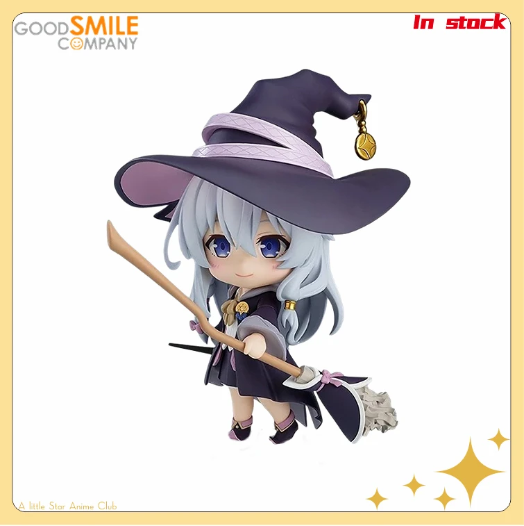 

In Stock Original GSC Nendoroid 1878 Witch's Journey Elaina Anime Figure Beautiful Girl Collection Gift Ornament
