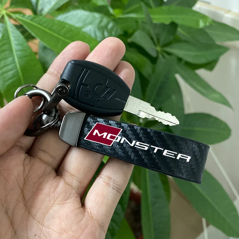 Motorcycle Keychain Holder Keyring Key Chains Lanyard Bijoux Gifts Cars Key for Ducati Monster S2R  S4R  S4RS Monster 796 1100