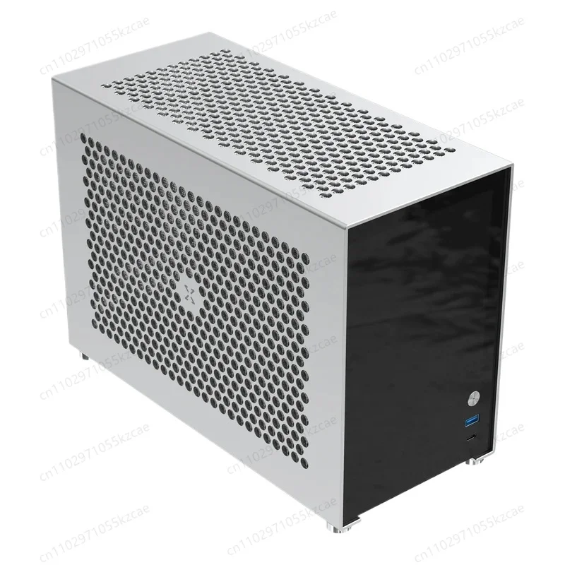 

Корпус ITX из алюминия B5, совместимый с водяным охлаждением 240 мм, для компактных настольных компьютеров с блоком питания SFX