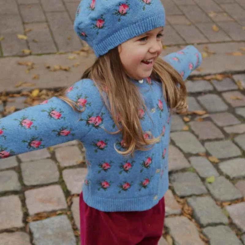 재고 있음 2025 가을 겨울 KS 여아 니트 가디건 여아 스웨터 남아 자켓 아동 스웨터 여아 남아 조끼 및 스웨터