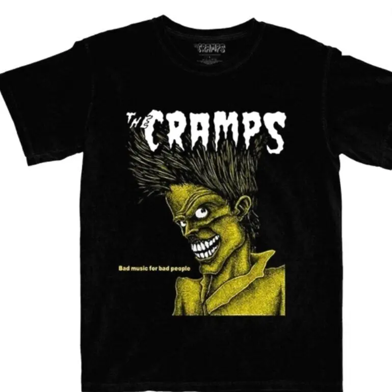 The Cramps Bad Music for Bad People Shirt Mens and Womens Unisex clothing