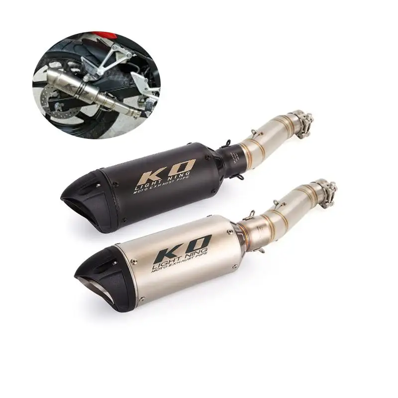 

Для Honda CBR300R 2013-2019 CB300F 2015-2018 мотоциклетный выхлопной наконечник среднее звено трубы из нержавеющей стали Escape Slip On System