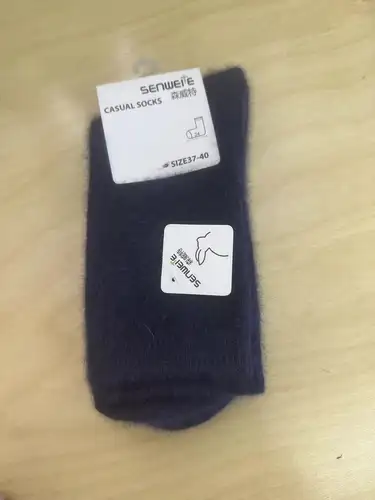 Sock Leisure Ankle Crew Fuzzy Autumn Winter Rabbit Fur Women mid-calf Thickened Warm Soft Wool Socks 8W96 - Image 23