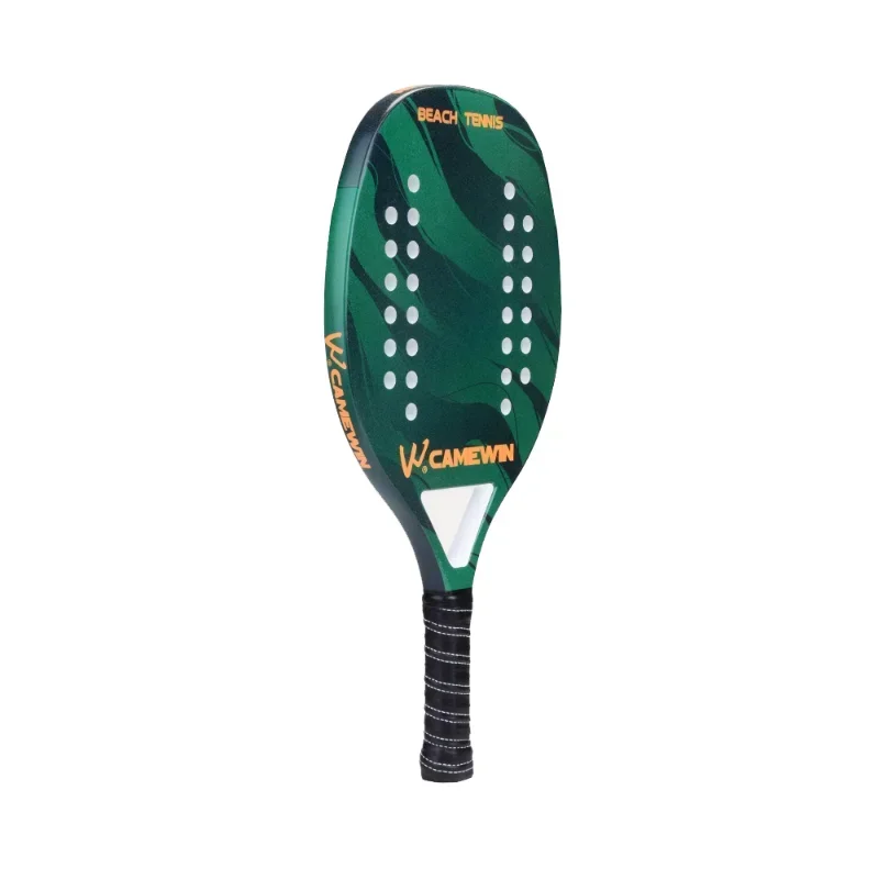 High Quality 3K Carbon and Glass Fiber Beach Tennis Racket Soft Face Tennis Racquet with Protective Cover