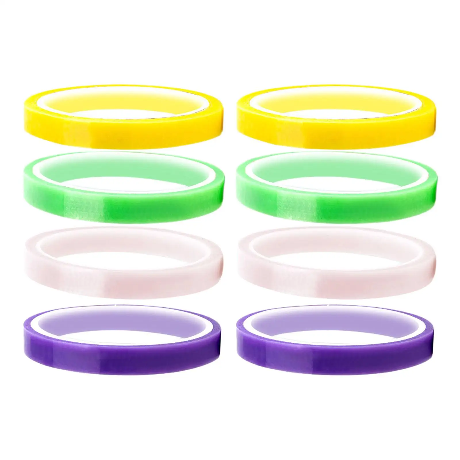 8Pcs Sticky Ball Tapes Colored Duct Tapes for Home School Sensory Toy Game