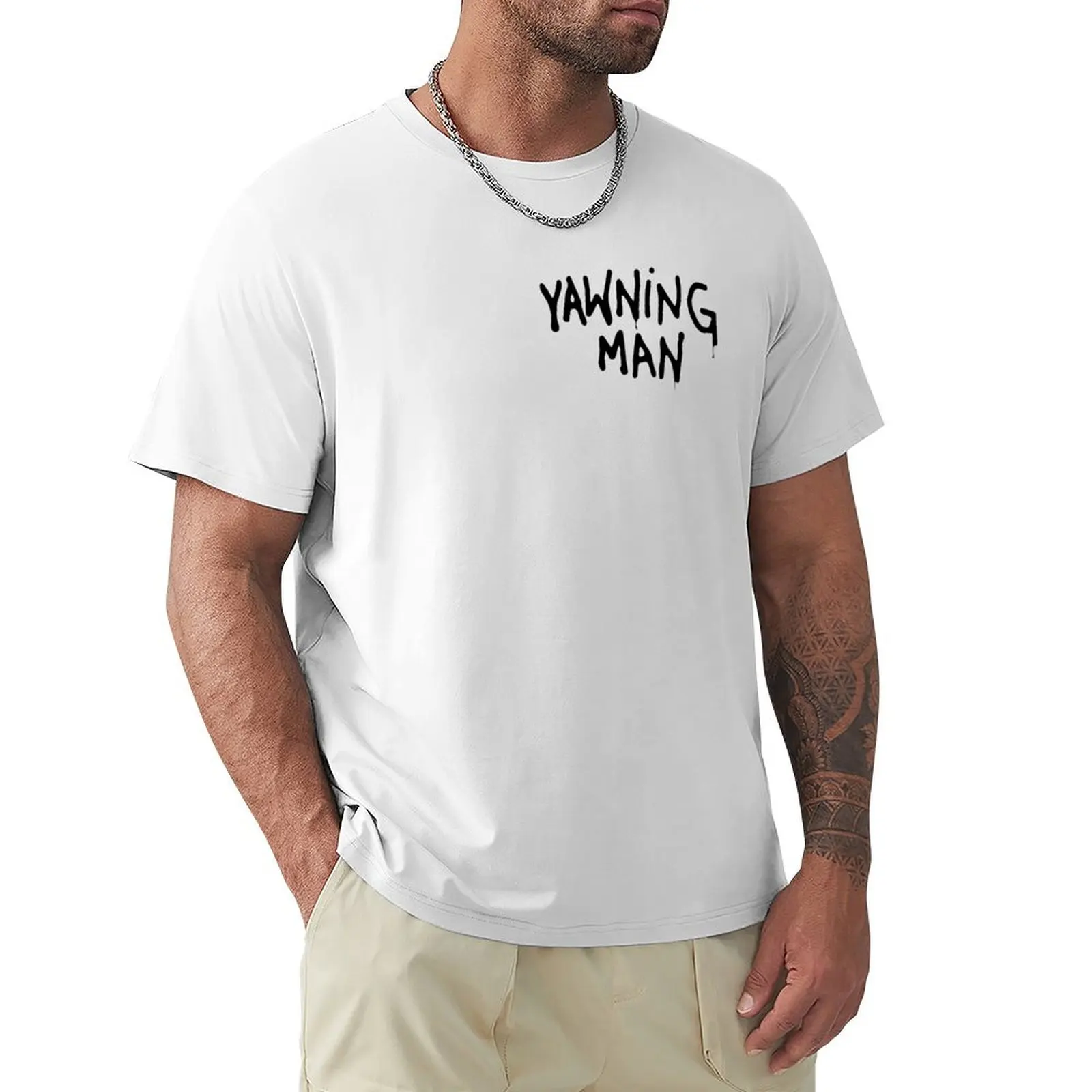 Yawning Man Rock Formations T-Shirt oversizeds plus sizes shirts graphic tees men t shirts