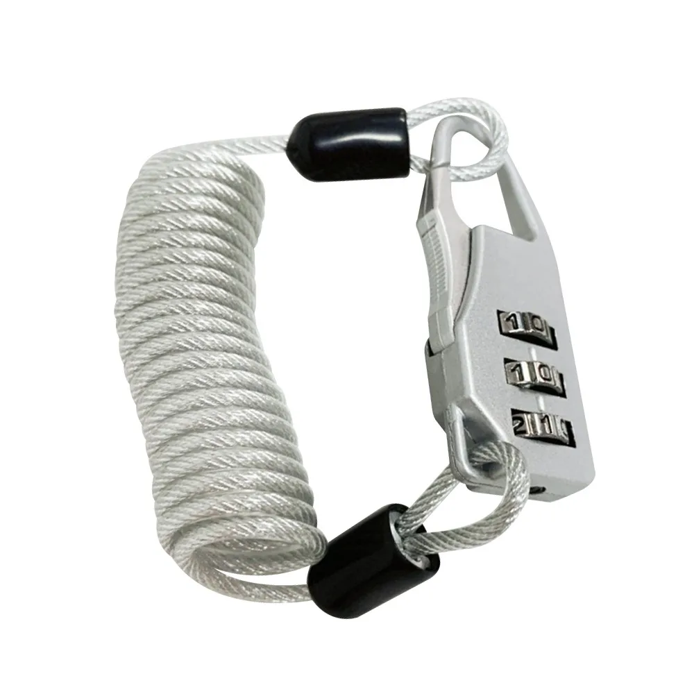 

Multifunctional Anti-theft Wire Rope Padlock Number Code 3-digit Locks Digit Padlock Security Code Security Lock