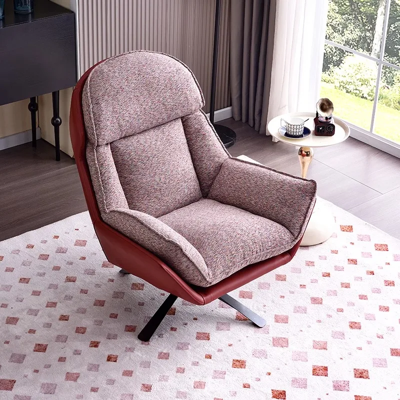 

Modern Luxury Rotating Single Sofa Chair Lounge Chair Lazy Recliner Home Living Room Bedroom Sensory Furniture Accent Designer