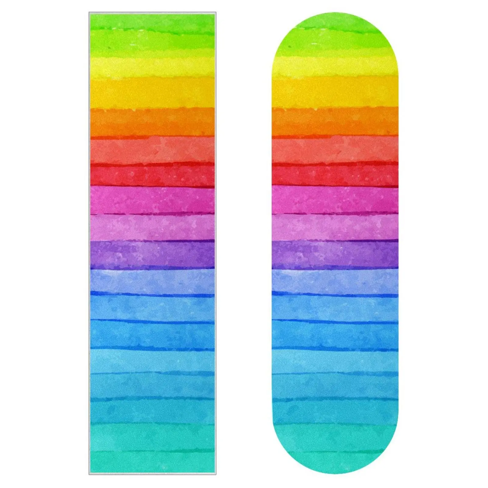 Rainbow Stripes Skateboard Grip Tape 33