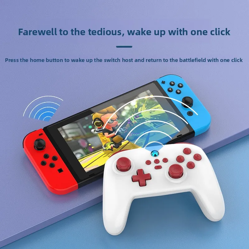 

Suitable for Switch wireless bluetooth gamepad S11 mobile phone SwitchPC with wake-up vibration somatosensory arcade