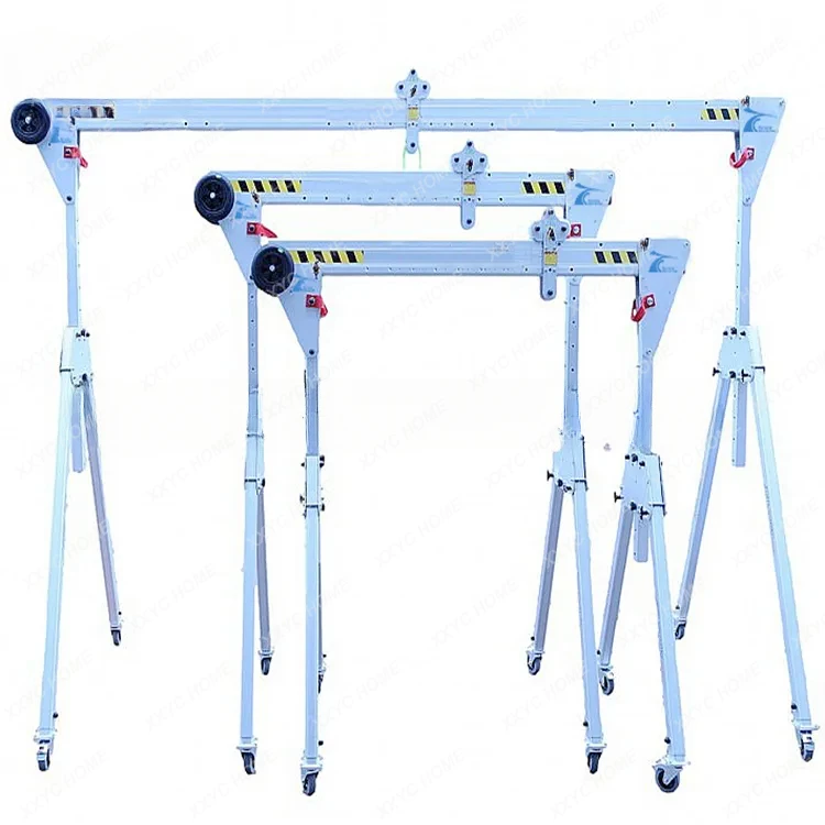 

Stable 1000kg Aluminum Gantry Crane From China 500kg A Girder Portable Light Lift Tool Reliable And