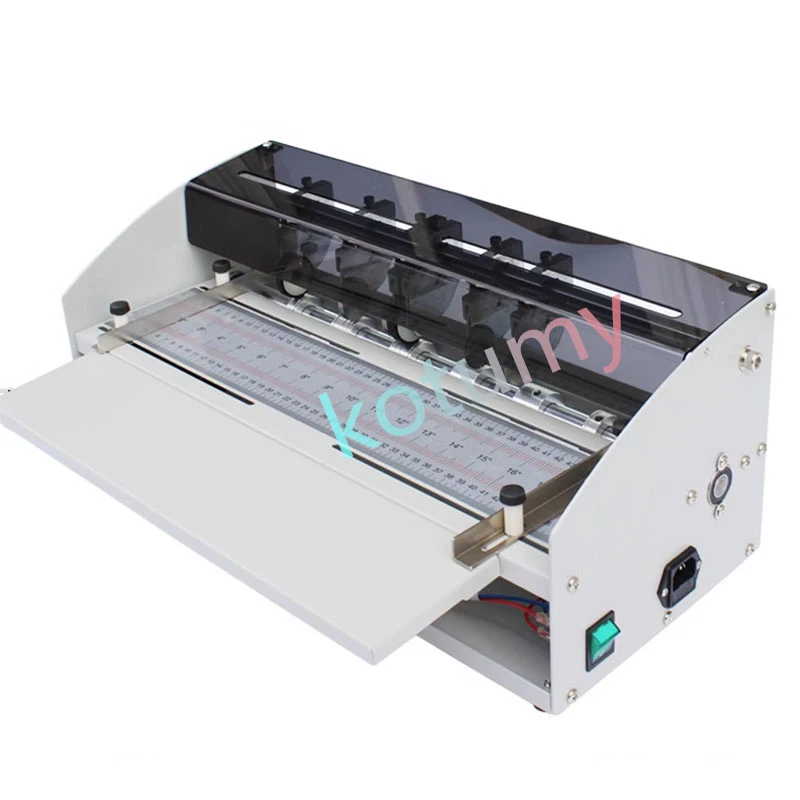 Electric Indentation Machine 460mm Creasing Machine Printing Machine Paper Creaser Scorer Perforator Paper Cutter Paper Folding