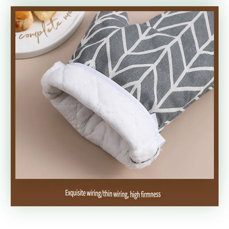 Guanti da forno in silicone caldo 2025 - Resistenti al calore per cuocere al forno, barbecue, cucinare - Guanti da cucina antiscivolo (coppia)