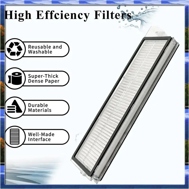 The 12PCS Replacement Filter For Roborock S8 Maxv Ultra/G20S/S8pro Maxv Robot Vacuum Parts Washable Filters