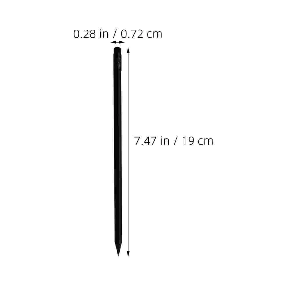 10 lápices escolares, lápices de colores negros, dibujo de plomo para bocetos con borradores