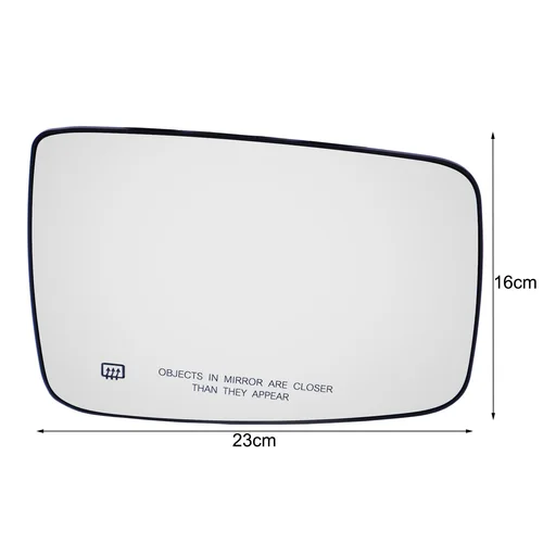Imagen 2 del producto Espejo retrovisor izquierdo o derecho LH RH para puerta de coche, espejo retrovisor de cristal con Base para DODGE RAM 1500 2500 2009 - 2019