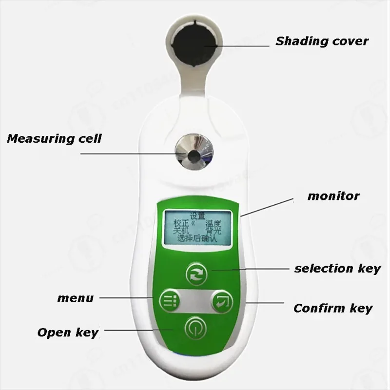 Digital Brix Refractometer 0-32% Handheld Sugar Meter Fruit Juice Tester Portable Sweetness Analyzer PAL-103