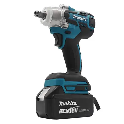 Makita DTW600 500N.m 무선 임팩트 렌치 고 토크 브러시리스 전기 렌치 충전식 18V 자동 수리 전동 공구